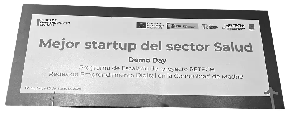 Premio a la mejor startup de salud – Retech Madrid Project